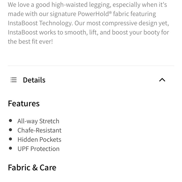 *SOLD* Fabletics Boost 7/8 Leggings - Picture 4 of 8